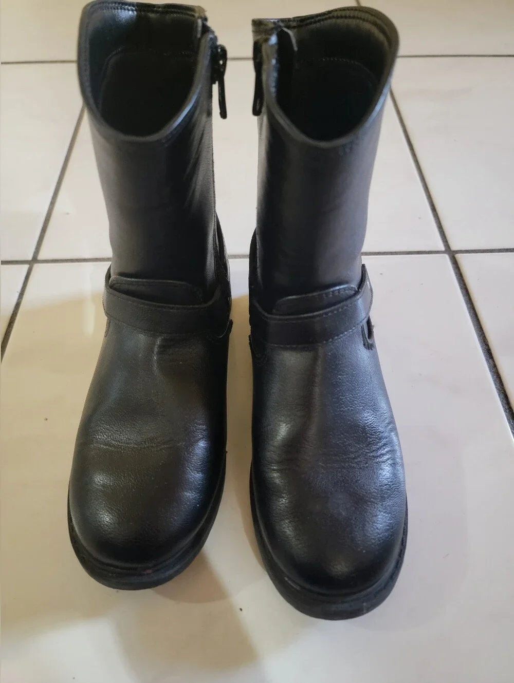 Cat & Jack Black Ginny Riding Boots Size 12